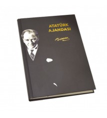 Atatürk Ajanda Taslama Kapak (17x24 Cm)